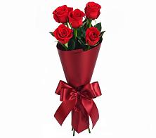 Букет 5 Красных роз Эдлесс Лав #REPLACE_PRED# Красном Балтийце