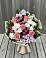 Букет цветов из: Альстромерии, Гвоздики, Розы и Хризантемы в Красном Балтийце