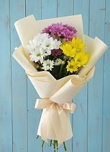 Букет цветов из:  Хризантемы в Красном Балтийце