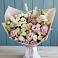 Букет цветов из: Альстромерии и Розы в Красном Балтийце