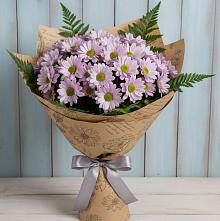 Букет цветов из:  Хризантемы в Красном Балтийце