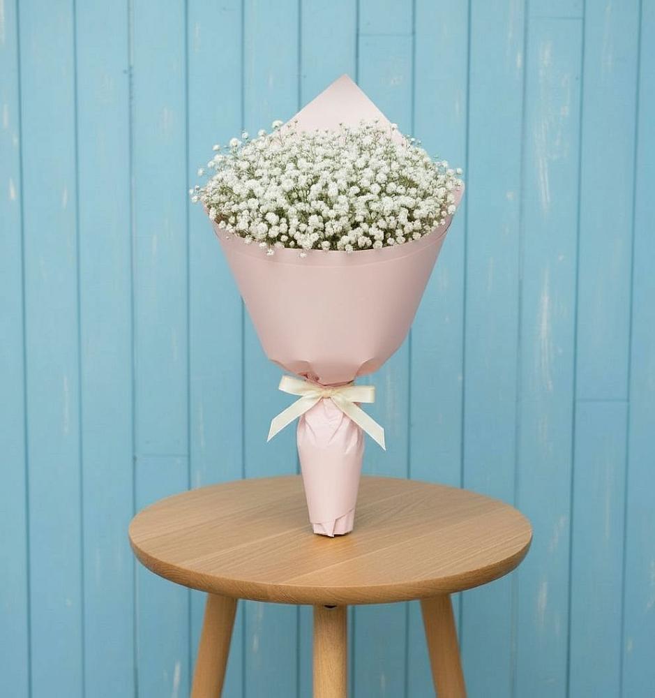 Букет цветов из: Гипсофила в Красном Балтийце