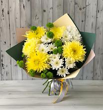 Букет цветов из:  Хризантемы в Красном Балтийце