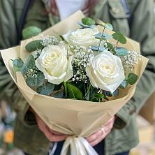 Букет Нежные грёзы в Красном Балтийце Букет цветов из: Розы в Красном Балтийце