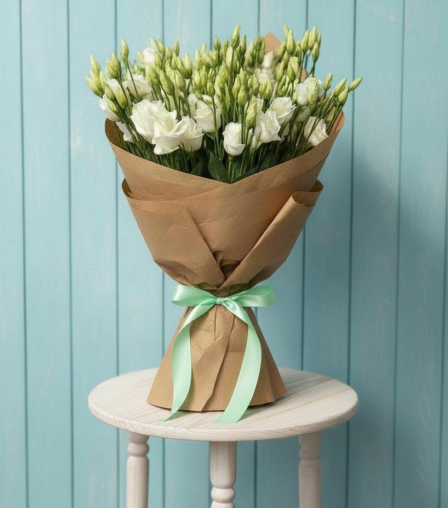 Букет цветов из: Лизиантусы в Красном Балтийце