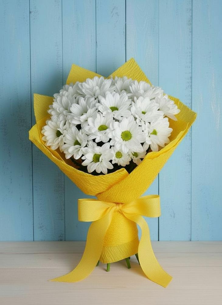 Букет цветов из: Хризантемы в Красном Балтийце