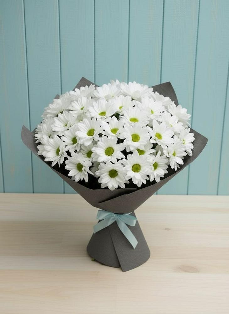 Букет цветов из: Хризантемы в Красном Балтийце