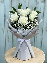 Букет цветов из:  Розы #REPLACE_PRED# Красном Балтийце