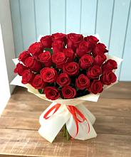 Букет 29 Красных роз в Красном Балтийце