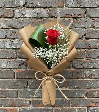 Букет цветов из:  Розы #REPLACE_PRED# Красном Балтийце