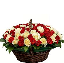 Премиум букет из: Розы #REPLACE_PRED# Красном Балтийце