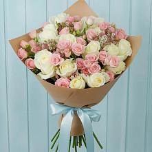 Букет цветов из:  Розы в Красном Балтийце