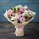 Букет цветов из: Хризантемы, Альстромерии и Розы в Красном Балтийце